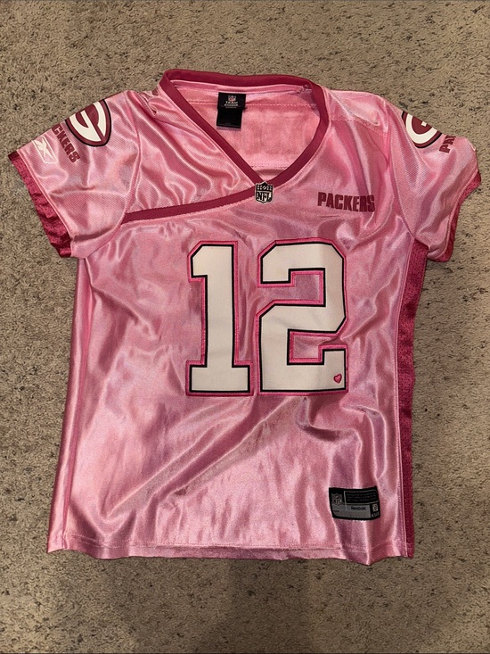 Reebok Tops - Reebok Pink Packers women’s Jersey